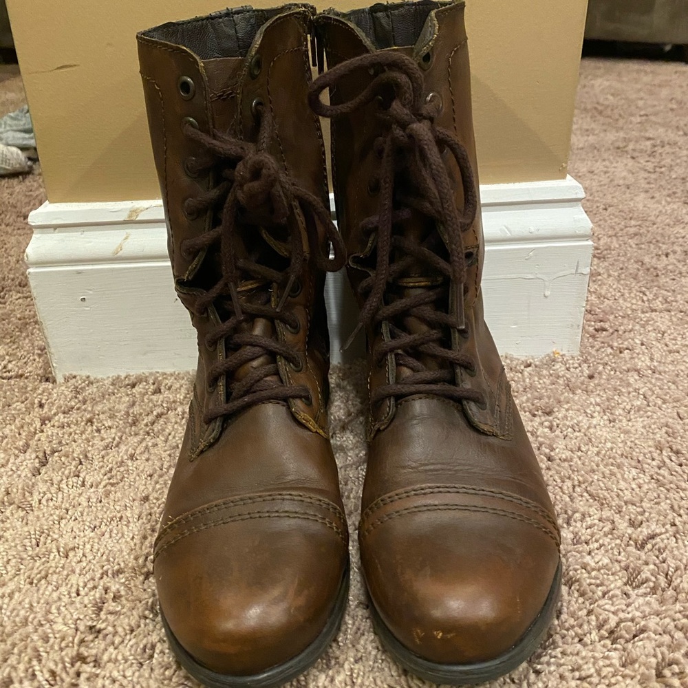 Steve Madden Combat Boots